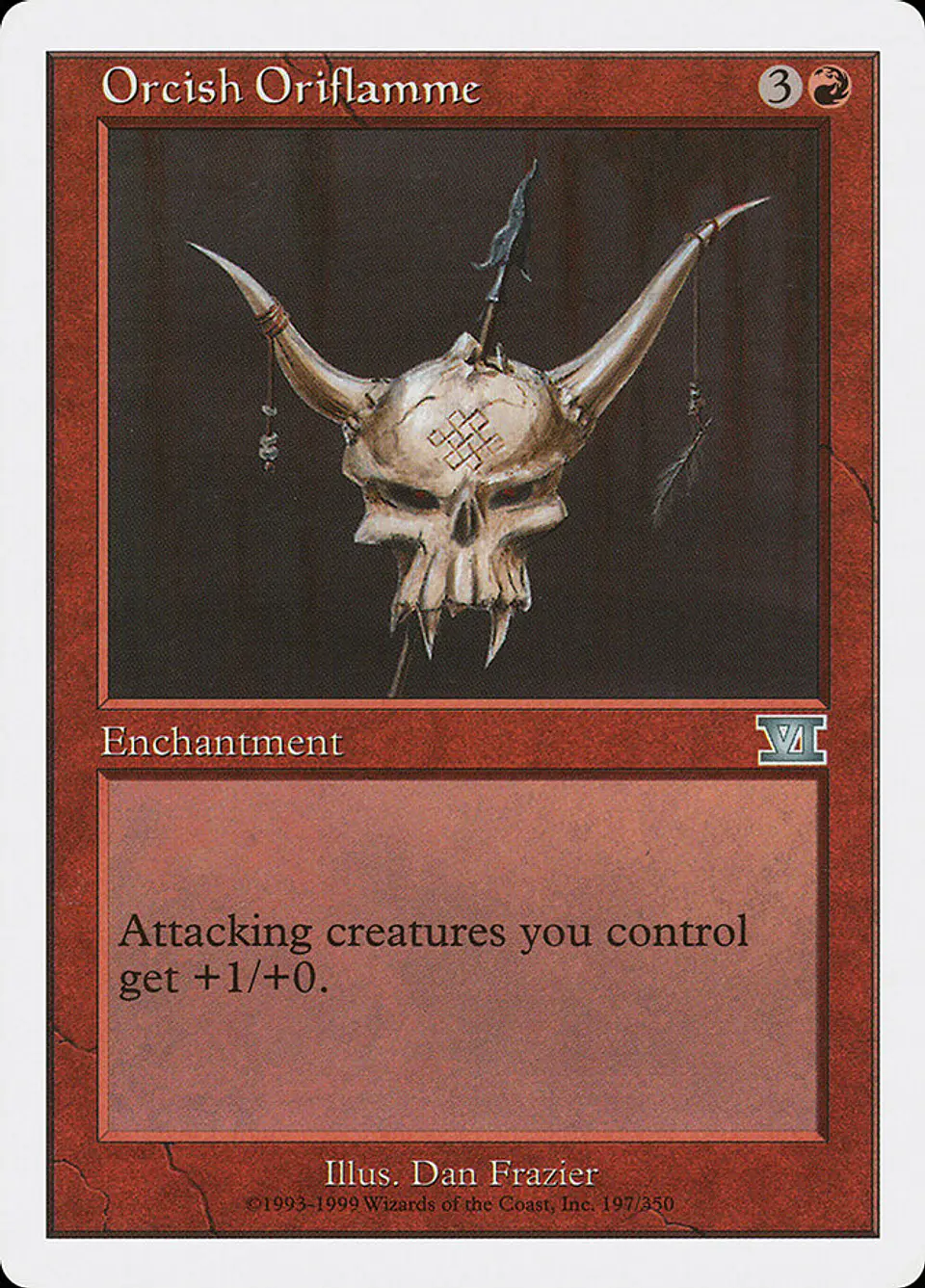 Orcish Oriflamme (Retro Frame) 1