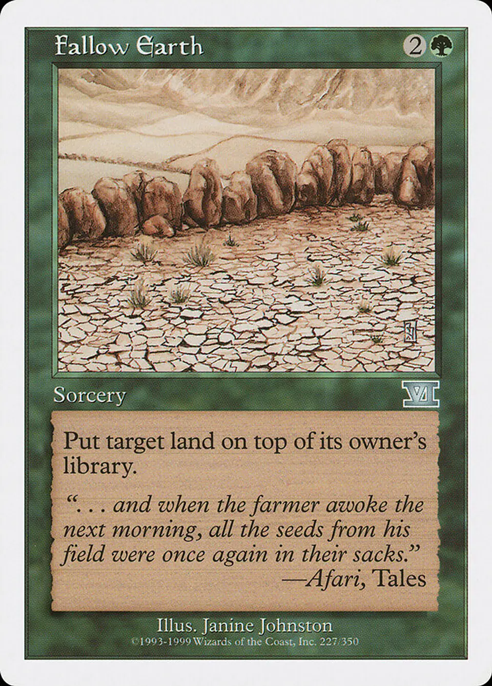 Fallow Earth (Retro Frame) 1