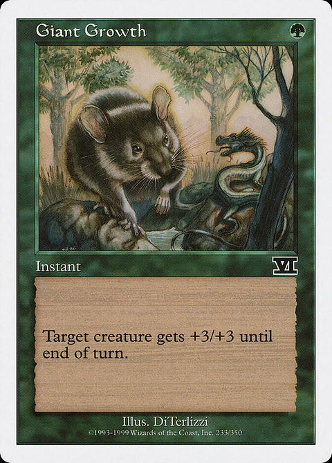 Giant Growth (Retro Frame)