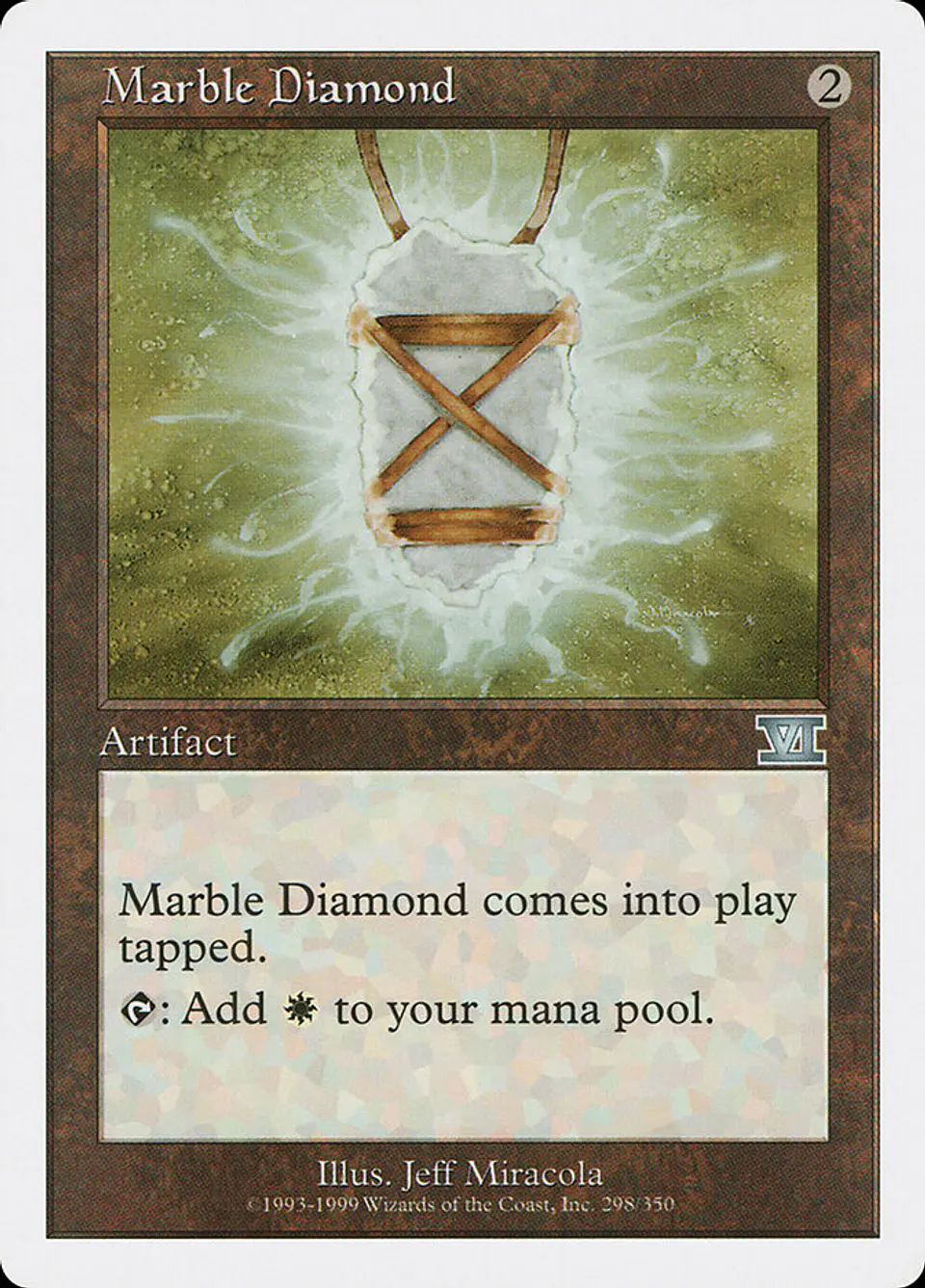 Marble Diamond (Retro Frame) 1