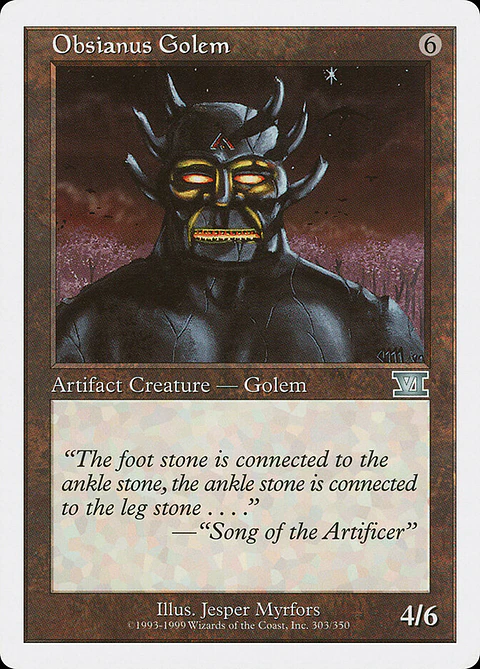 Obsianus Golem (Retro Frame)