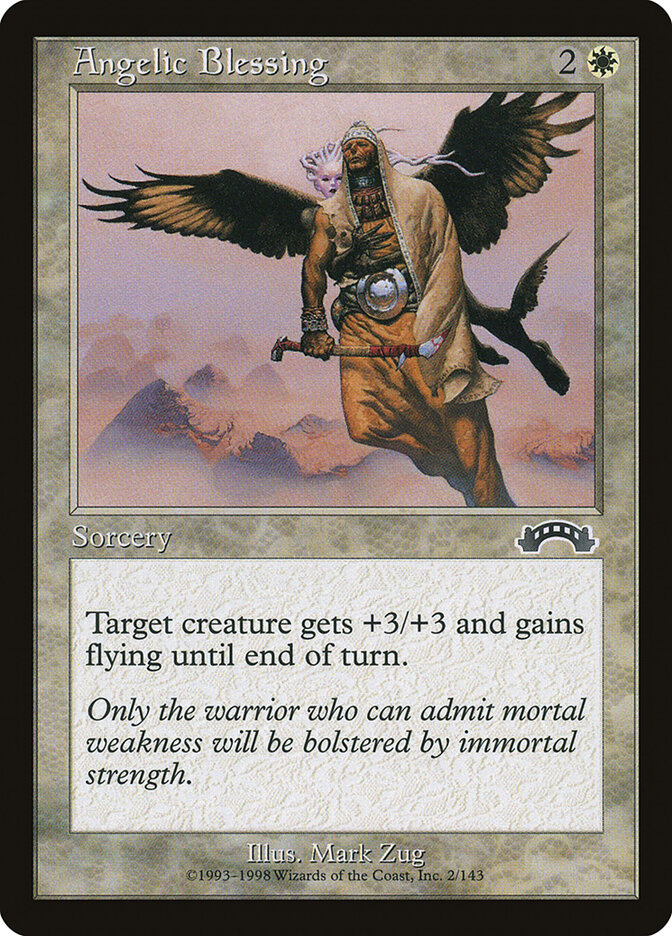 Angelic Blessing (Retro Frame)