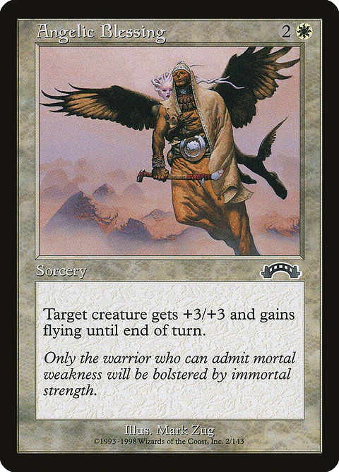 Angelic Blessing (Retro Frame)