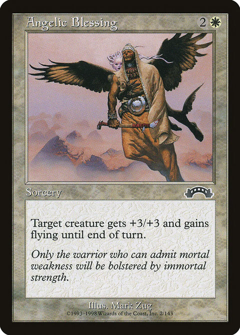Angelic Blessing (Retro Frame) 1