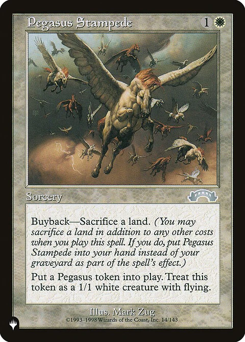 Pegasus Stampede (The List)