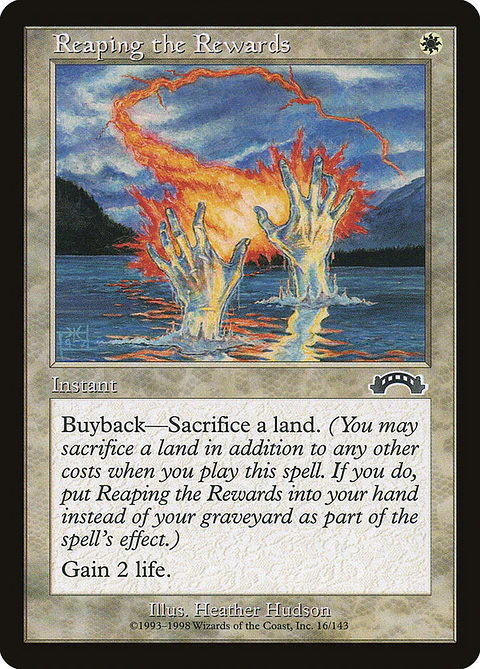 Reaping the Rewards (Retro Frame)