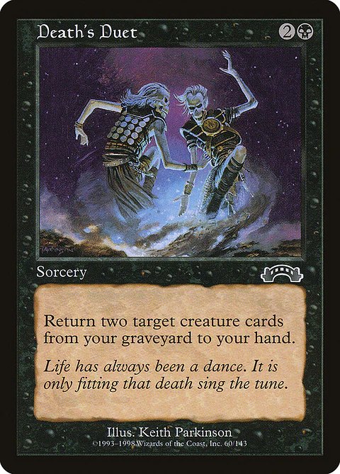 Death's Duet (Retro Frame)
