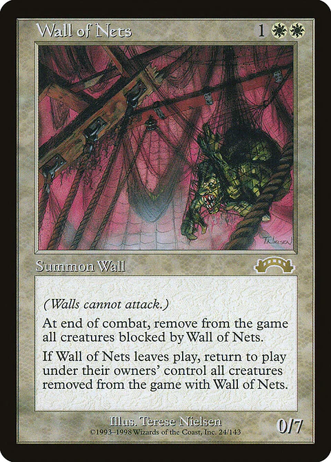 Wall of Nets (Retro Frame)