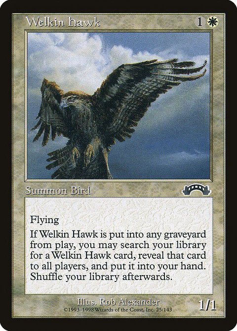 Welkin Hawk (Retro Frame)