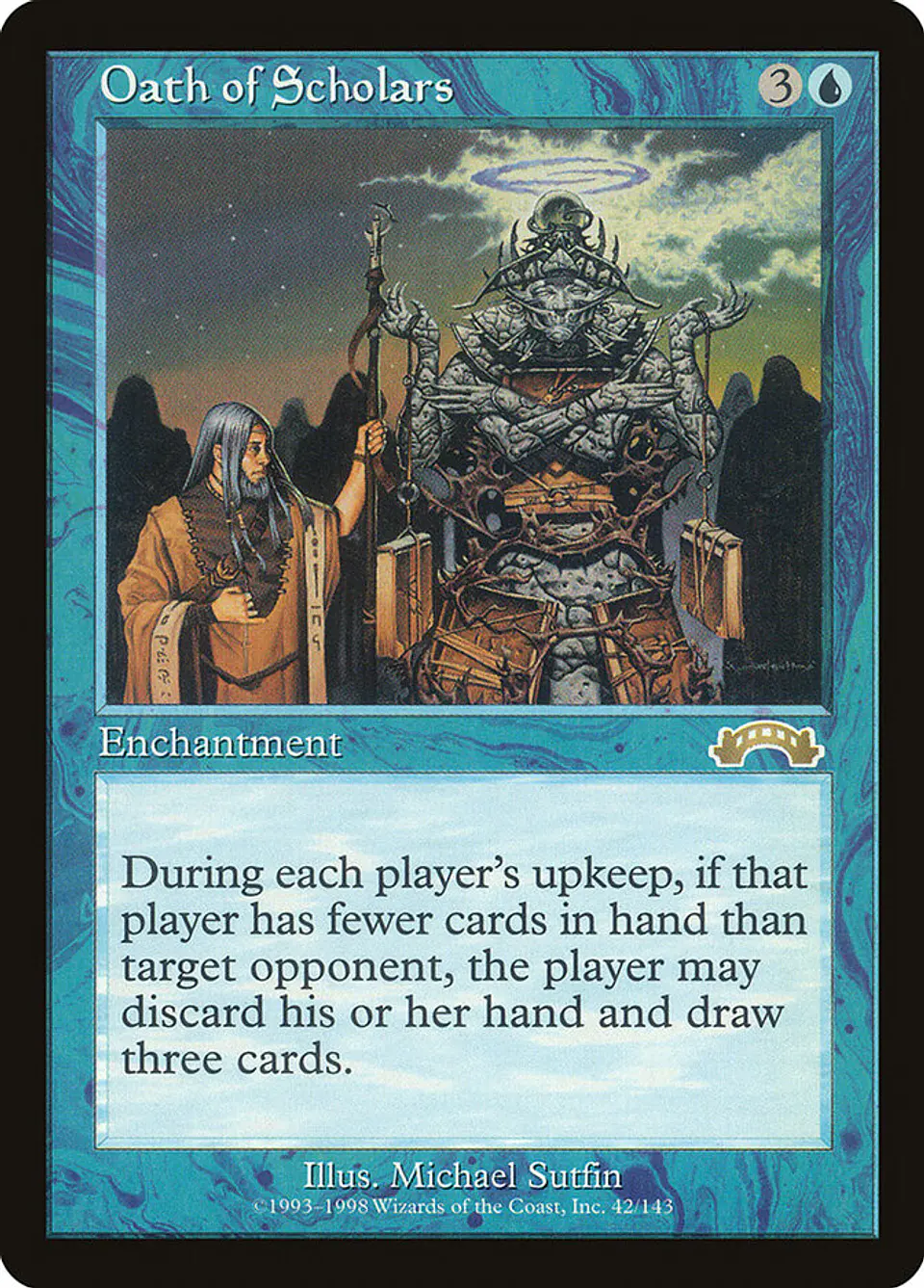Oath of Scholars (Retro Frame) 1