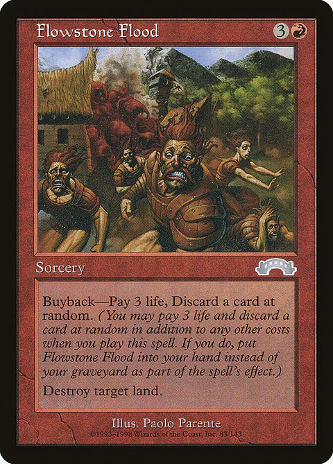 Flowstone Flood (Retro Frame)