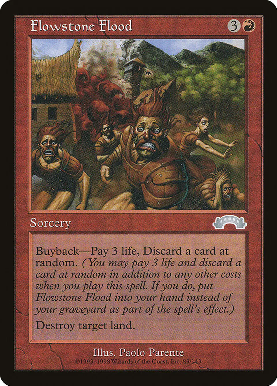 Flowstone Flood (Retro Frame) 1