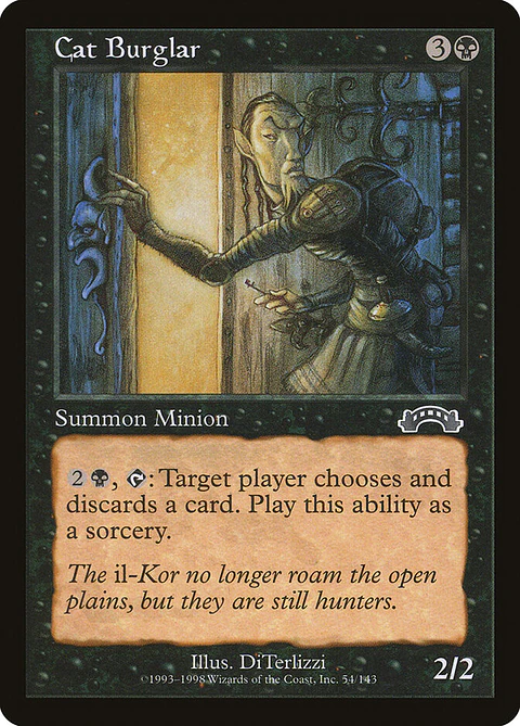 Cat Burglar (Retro Frame)