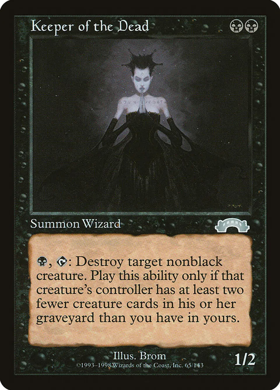 Keeper of the Dead (Retro Frame) 1