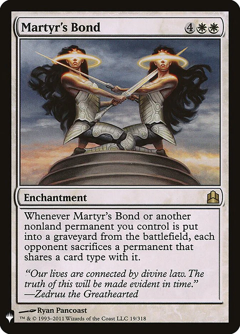 Martyr's Bond (The List)