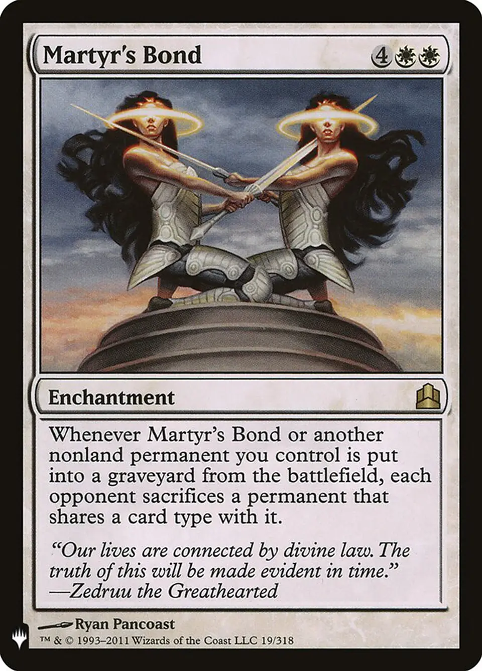 Martyr's Bond (The List) 1