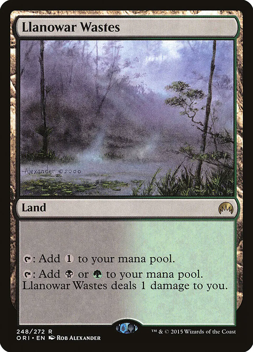 Llanowar Wastes 1