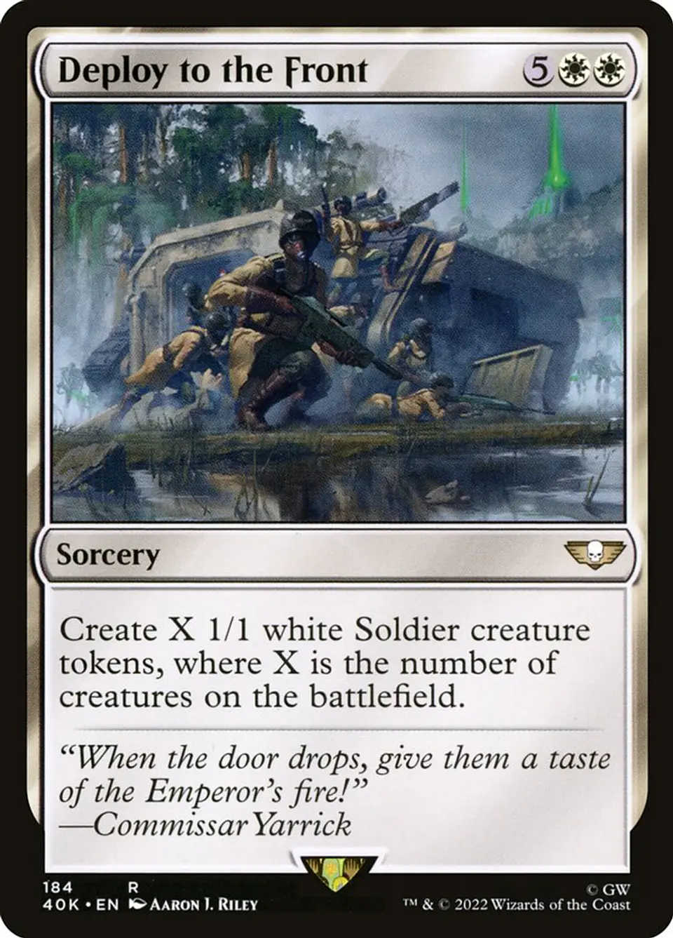 Deploy to the Front 1