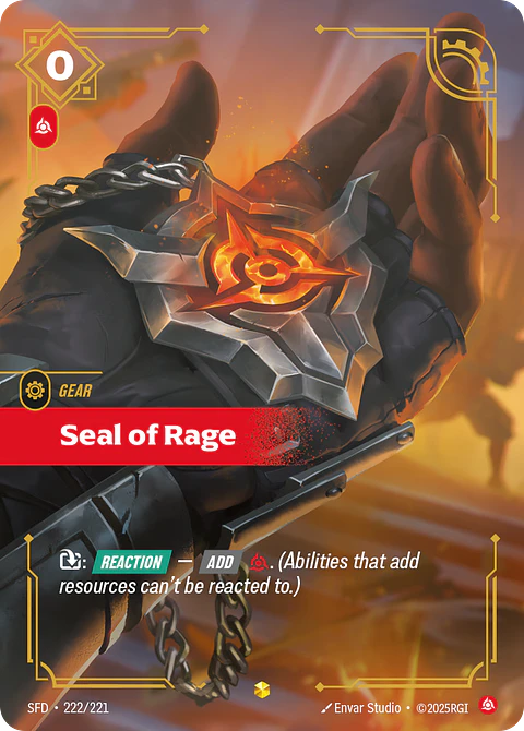 Seal of Rage (Overnumbered)