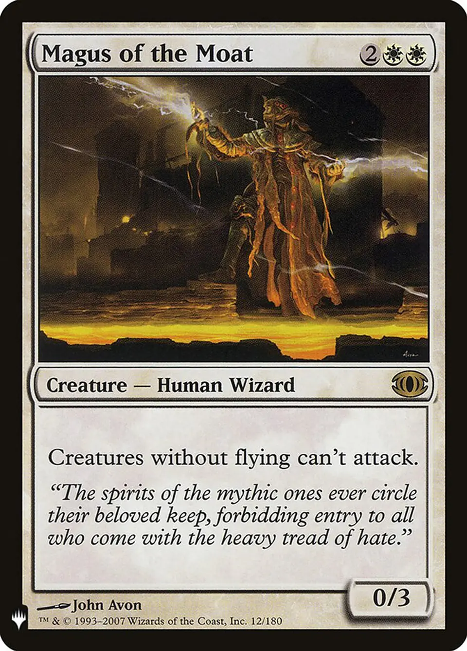 Magus of the Moat (The List) 1