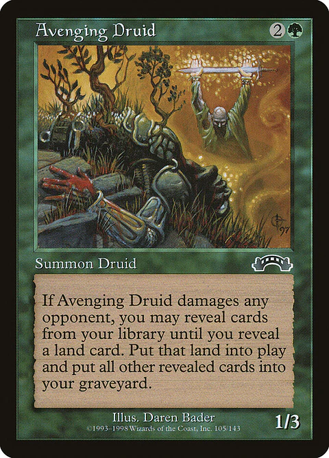 Avenging Druid (Retro Frame)