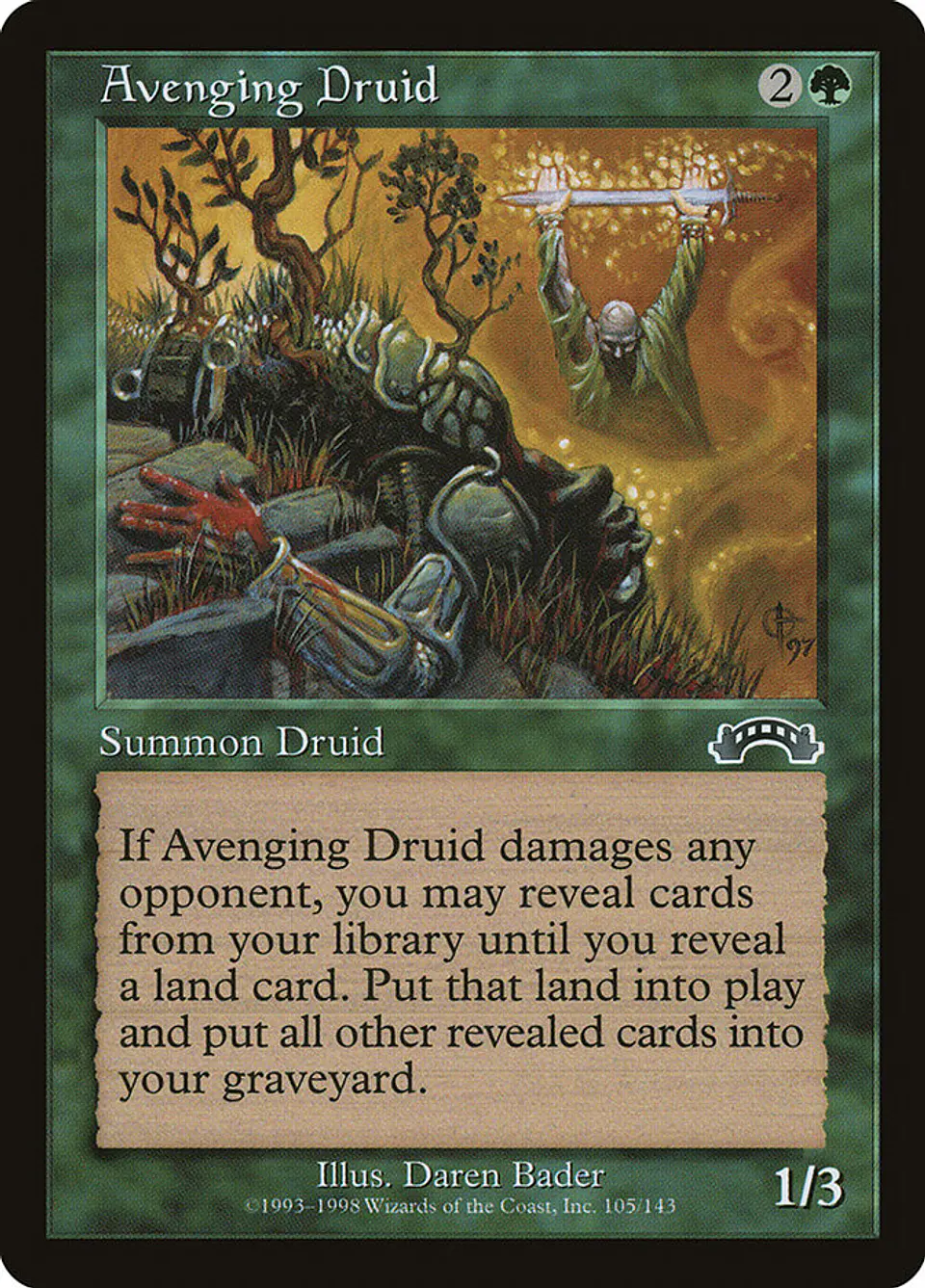 Avenging Druid (Retro Frame) 1