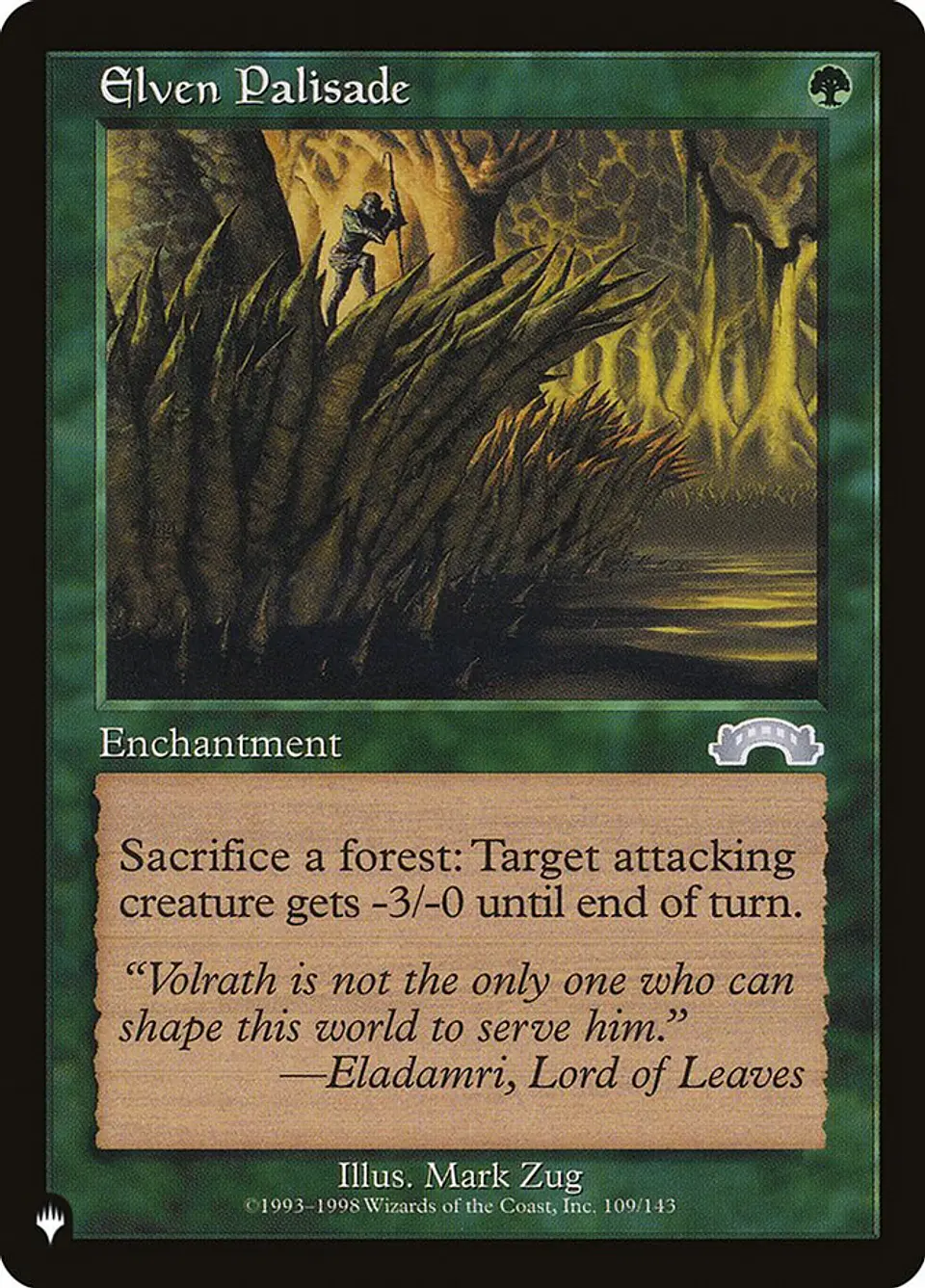 Elven Palisade (The List) 1