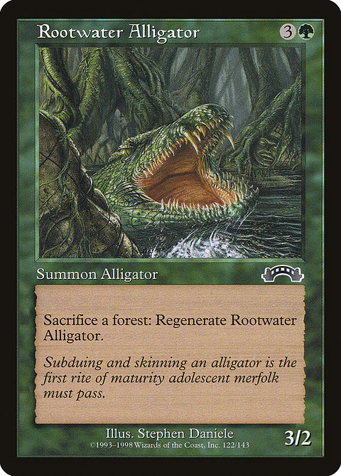 Rootwater Alligator (Retro Frame)