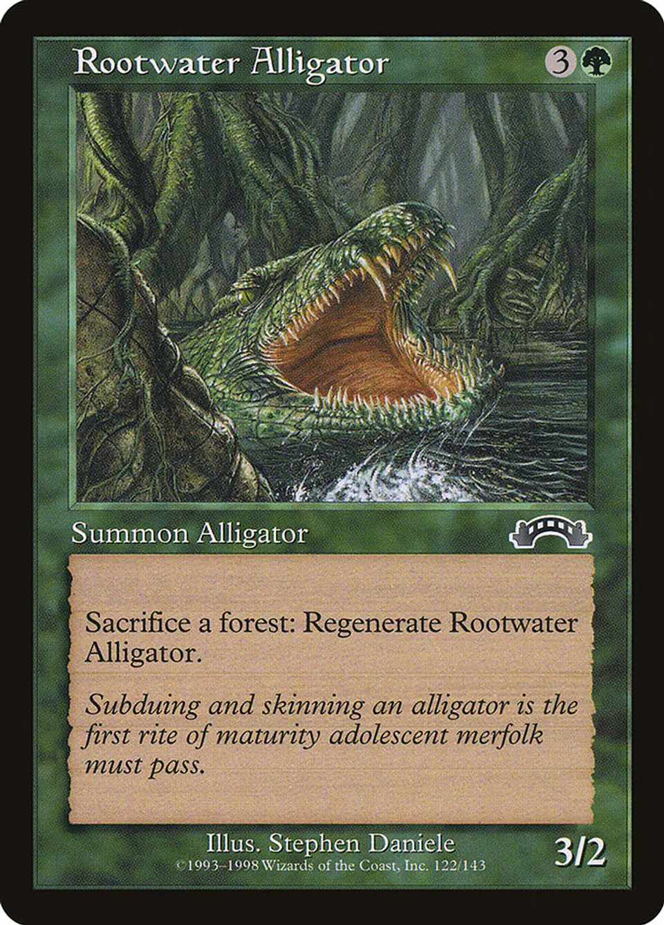 Rootwater Alligator (Retro Frame) 1