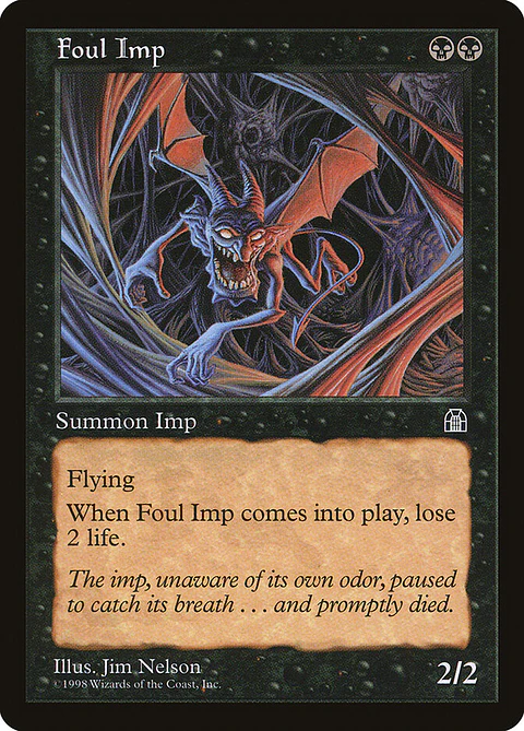 Foul Imp (Retro Frame)