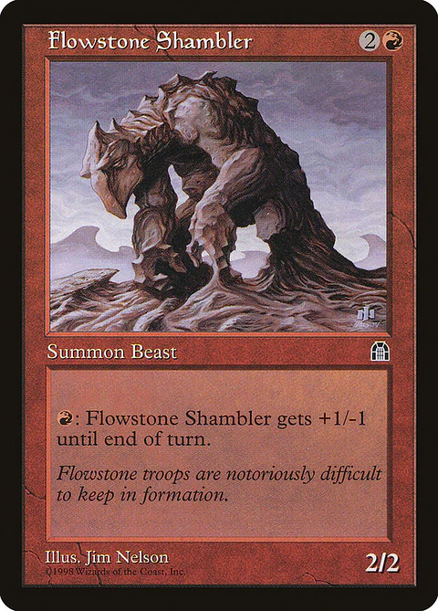 Flowstone Shambler (Retro Frame)