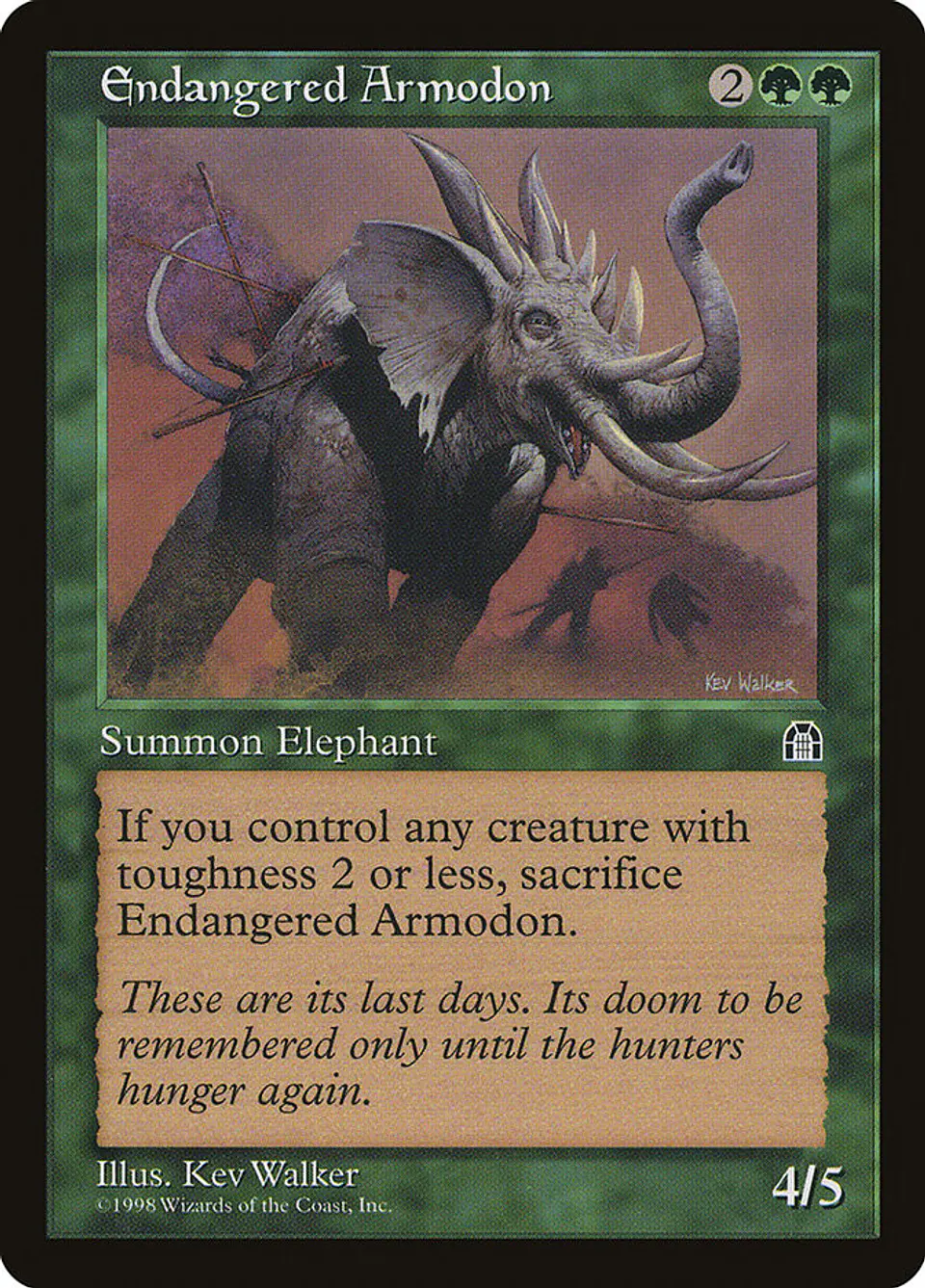Endangered Armodon (Retro Frame) 1