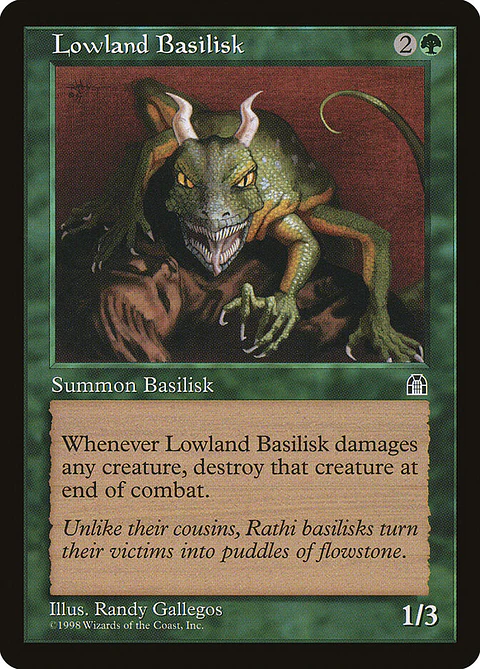 Lowland Basilisk (Retro Frame)