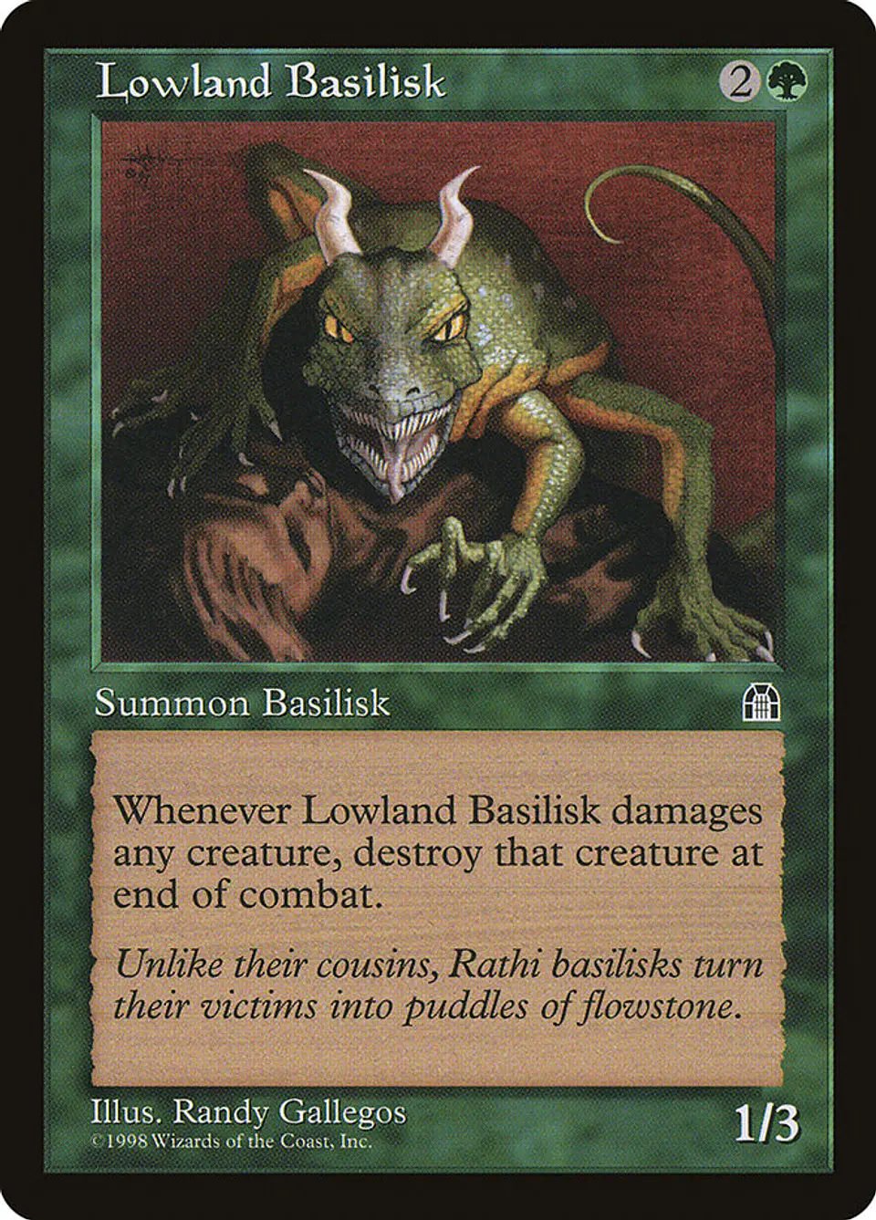 Lowland Basilisk (Retro Frame) 1