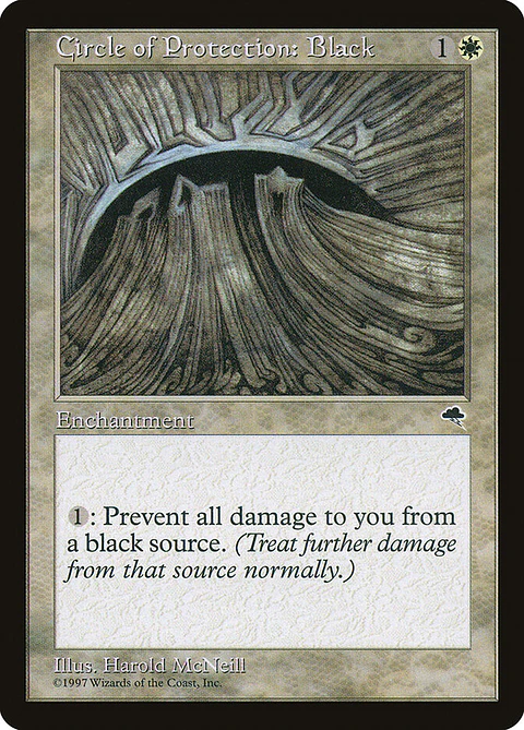 Circle of Protection: Black (Retro Frame)
