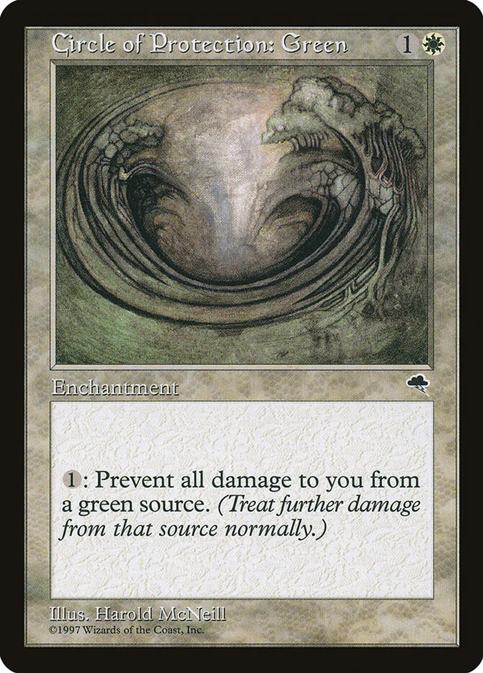 Circle of Protection: Green (Retro Frame) 1