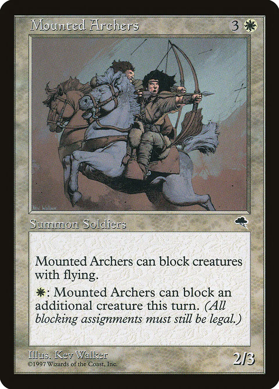 Mounted Archers (Retro Frame) 1