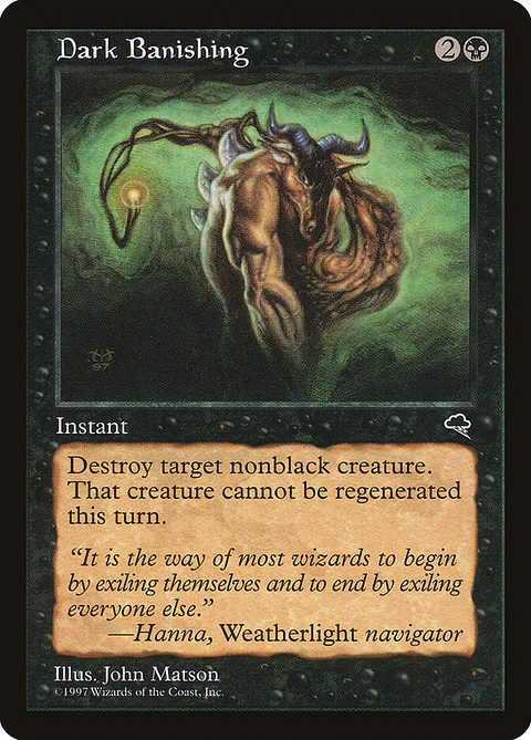 Dark Banishing (Retro Frame)