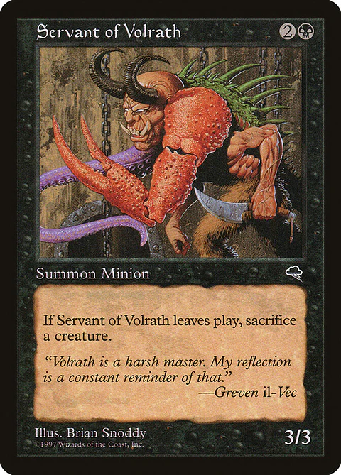 Servant of Volrath (Retro Frame)