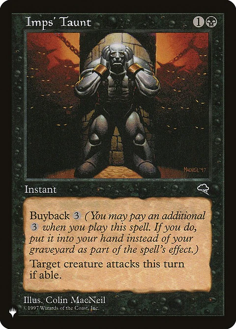 Imps' Taunt (The List)