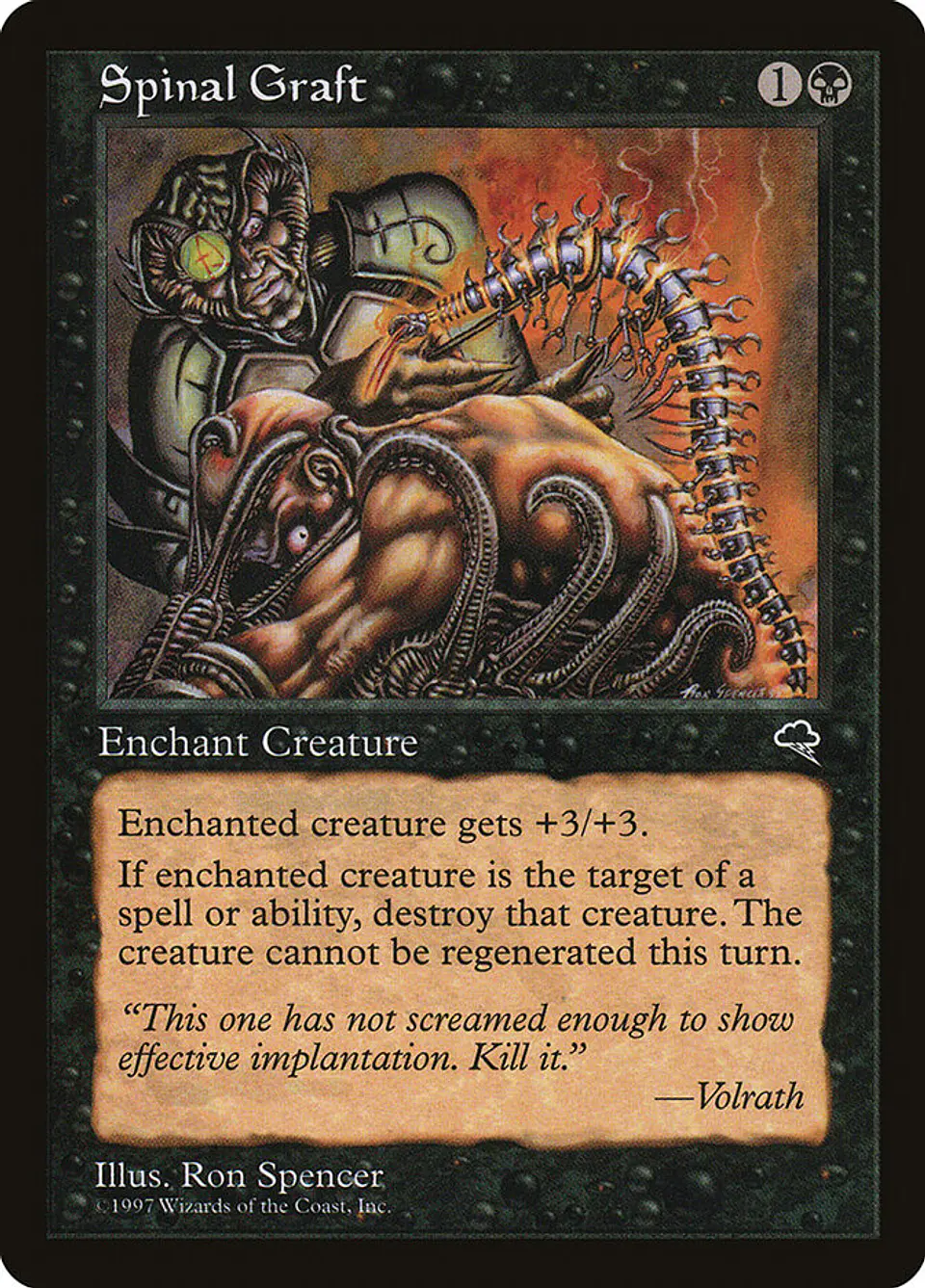 Spinal Graft (Retro Frame) 1