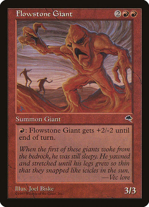 Flowstone Giant (Retro Frame)