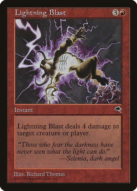 Lightning Blast (Retro Frame)