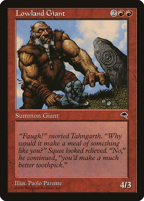 Lowland Giant (Retro Frame)