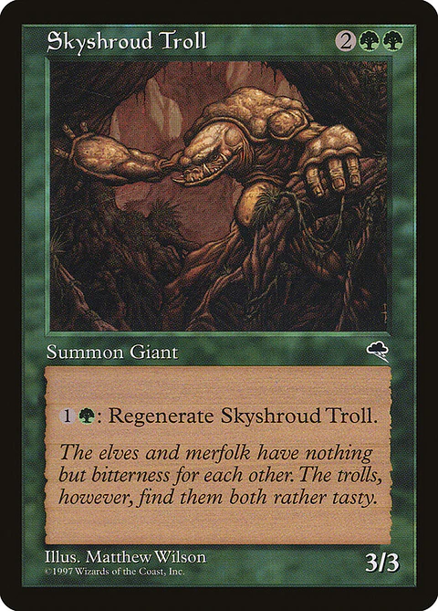 Skyshroud Troll (Retro Frame)