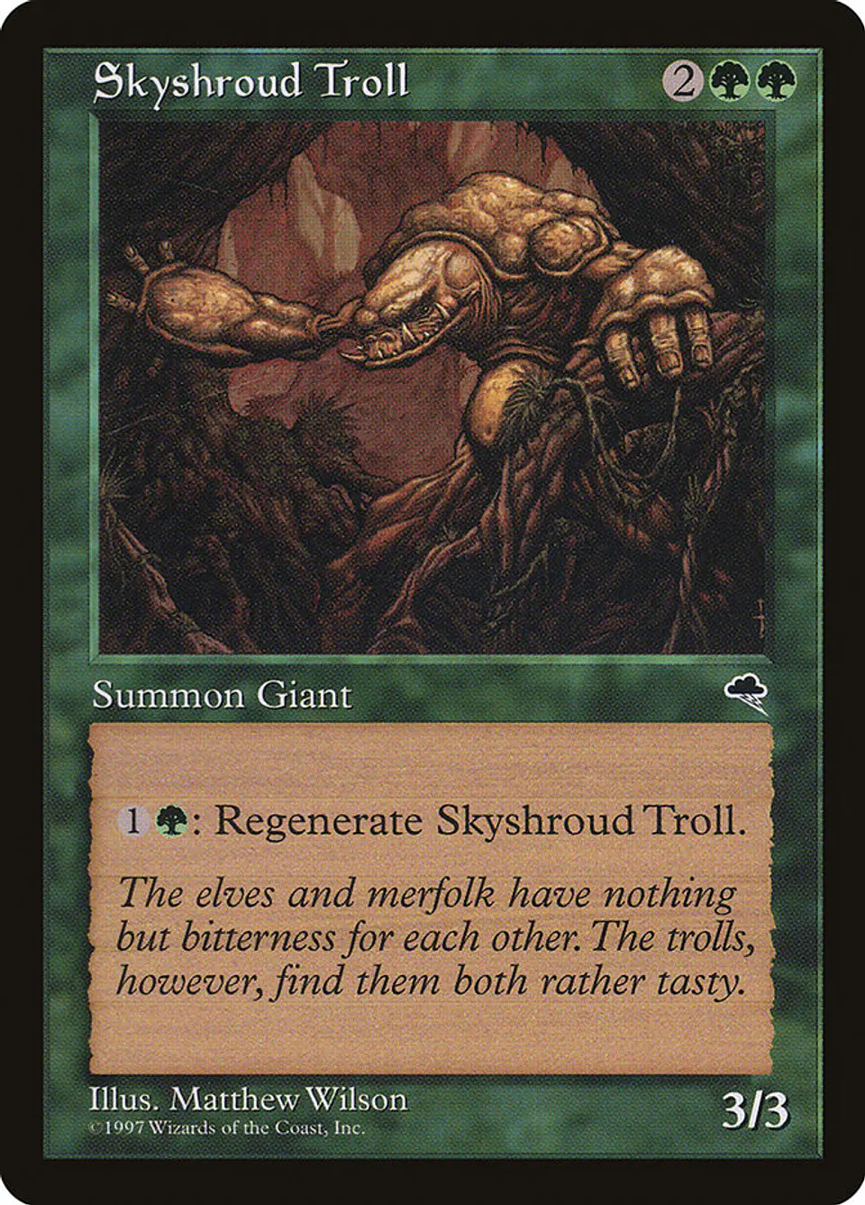 Skyshroud Troll (Retro Frame) 1