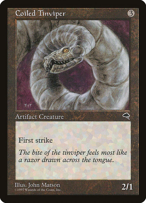 Coiled Tinviper (Retro Frame)