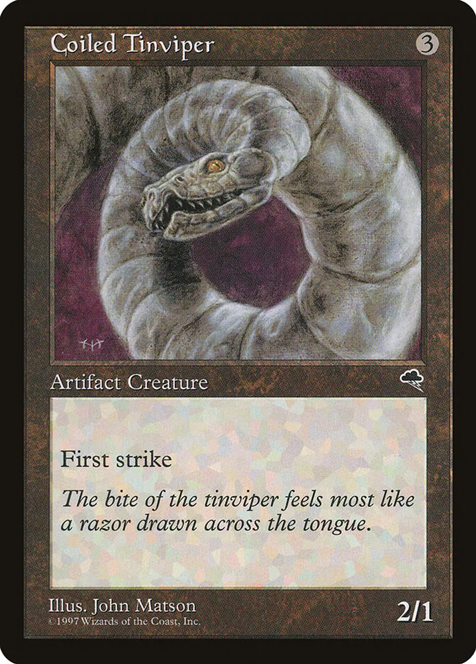 Coiled Tinviper (Retro Frame) 1