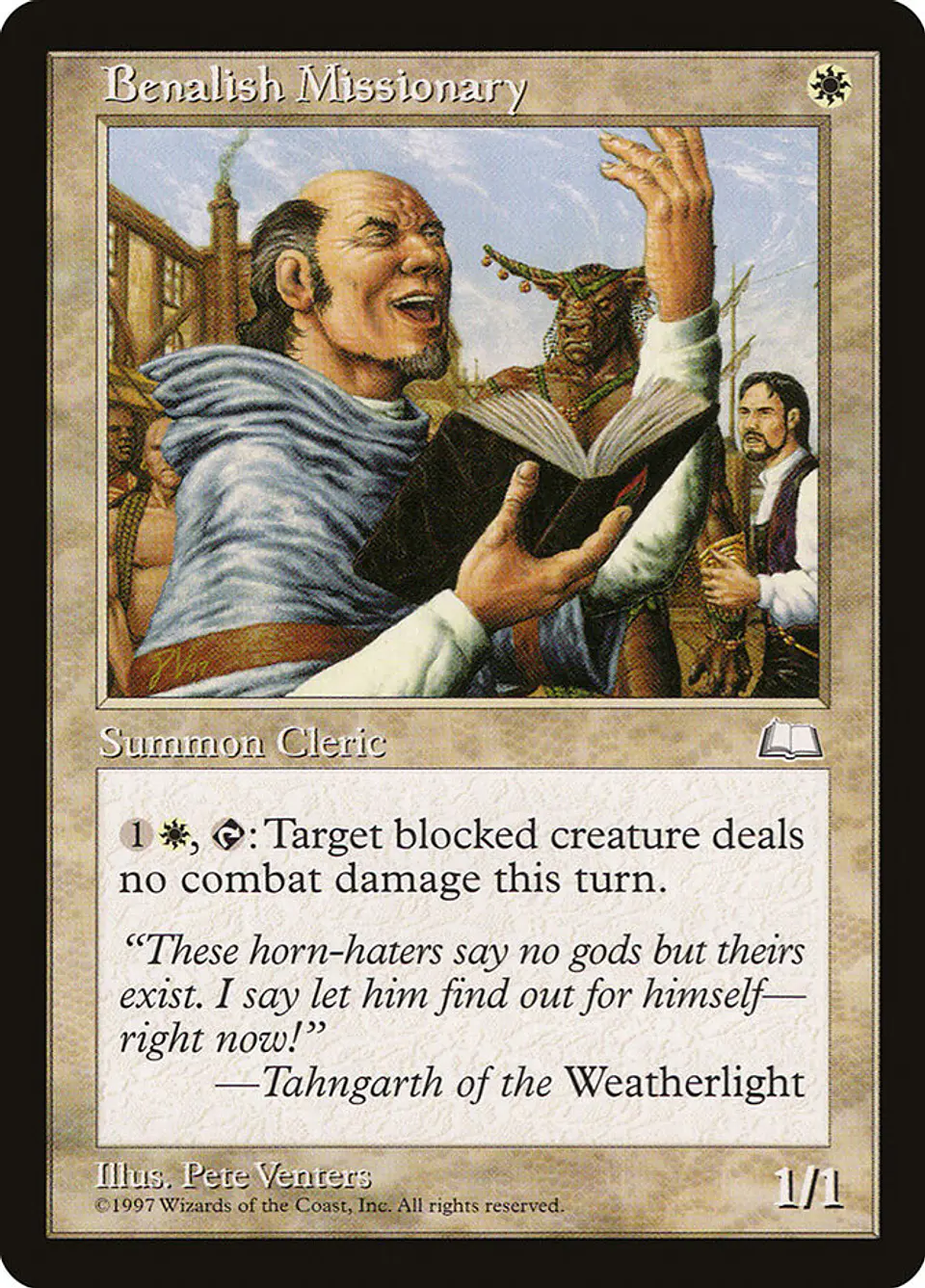 Benalish Missionary (Retro Frame) 1