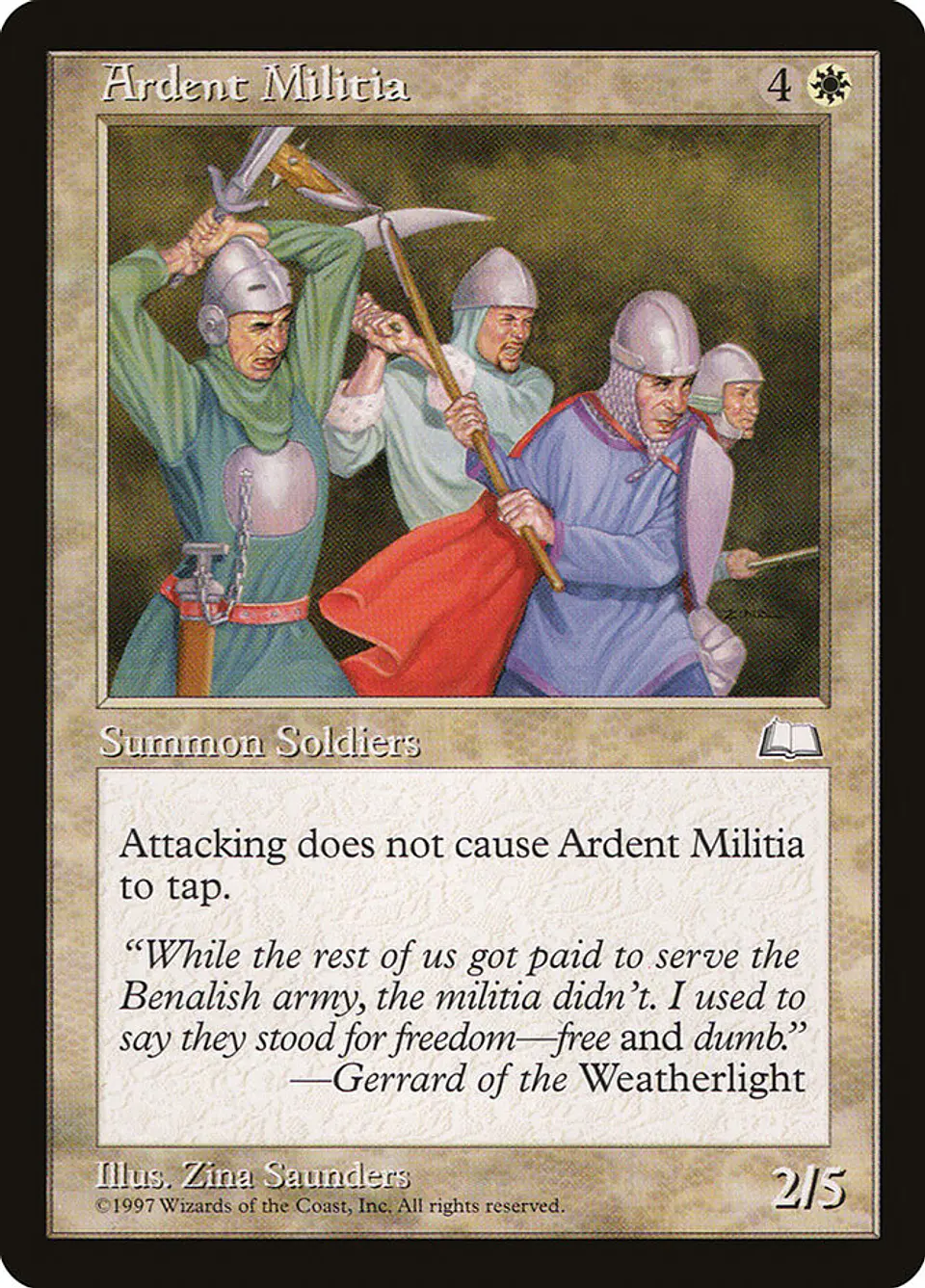 Ardent Militia (Retro Frame) 1